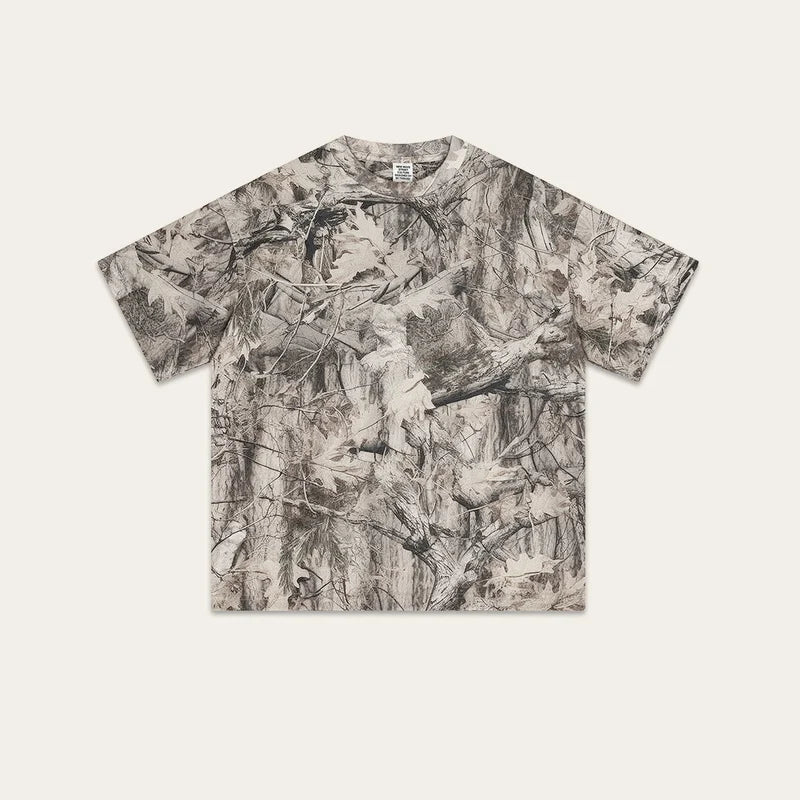 HMYORA Men's Realtree Camo Oversized T-Shirt