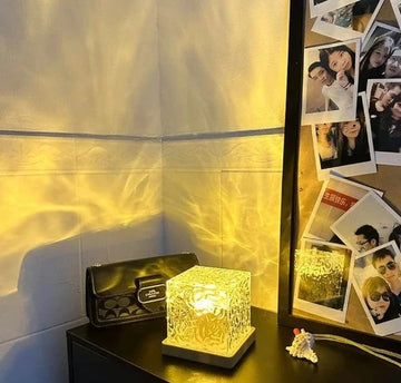 HMYORA Crystal Cube Dynamic Light